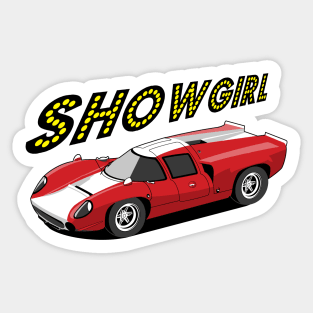 showgirl Sticker